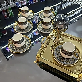 6’lı mozaik model fincan takımı