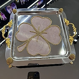 Pudra pembe yonca peçete (Adet)