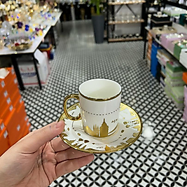 Gold detaylı fincan takımı