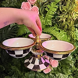 3 bölmeli çerezlik