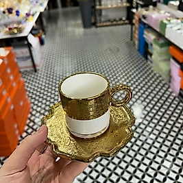 24 k altın detaylı fincan takımı