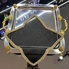 Siyah taşlı sunum peçetesi (Adet)