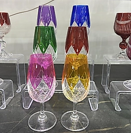 Altılı el kesmesi kahve yanı bardağı