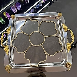 Siyah papatya sunum peçetesi (Adet)