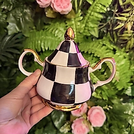 Kapaklı kulplu şekerlik