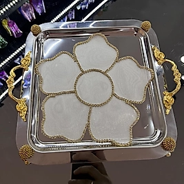 Beyaz papatya sunum peçetesi (Adet)