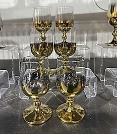 Gold kahve yanı bardağı