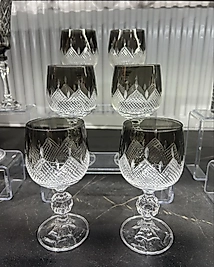 Full füme el kesmesi kahve yanı bardağı