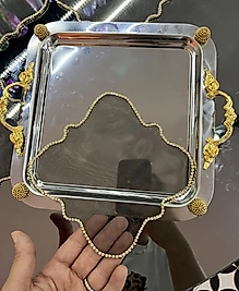 6 lı siyah sunum peçetesi