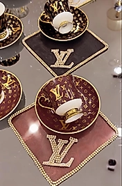 2li bordo ve siyah lw fincan