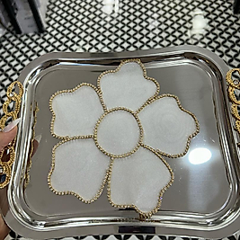 Gold taşlı sunum peçetesi adeti
